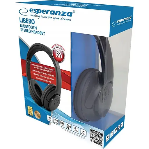 Навушники Esperanza Libero EH163K Black (EH163K) - фото 6