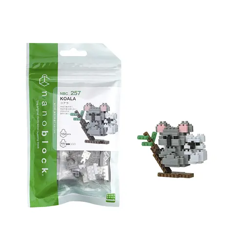 Конструктор Nanoblock Коала 150 элементов (124113) - фото 3