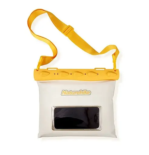 Водонепроникна сумка Naturehike CNK2300BS016 2.6л (Біло-жовта)
