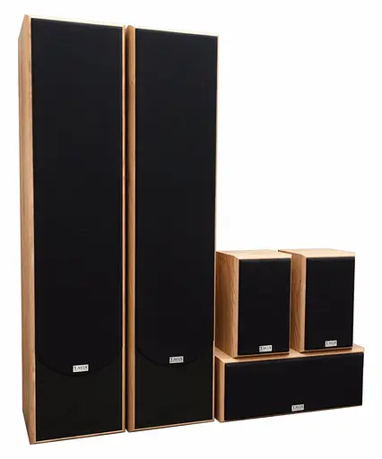 Комплект акустики 5.0 TAGA Harmony TAV-606 v.3 Set Oak - фото 2