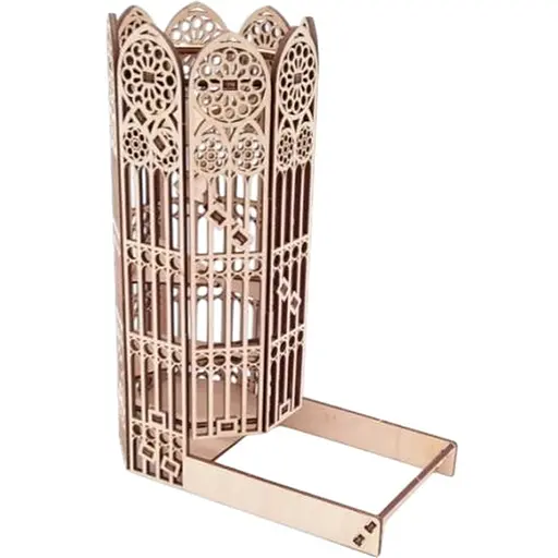 Настольная игра BoardGameOrganizer Башня для кубиков "Замок Саграда" (Dice Tower Castle Sagrada) - фото 1