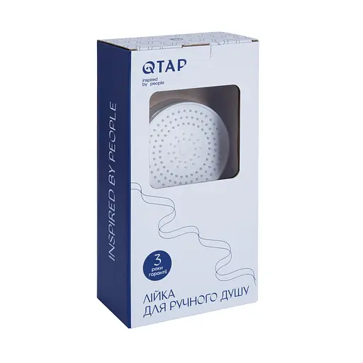 Ручной душ Qtap Rucni D 130 мм круглый QTRUC125CRM45950 Chrome, Хром - фото 4