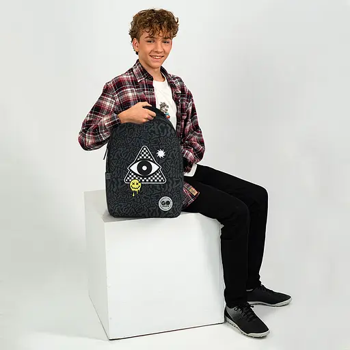 Рюкзак GoPack Teens 135M-6 Чорний (GO26-135M-6) - фото 16