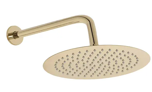 Душова система прихованого монтажу Rea Hyper + Box gold REA-P2001, Золотий - фото 4