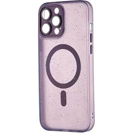 Чохол-накладка DK для Apple iPhone 12 Pro MagSafe Composite Matte Splash (deep purple) - фото 8