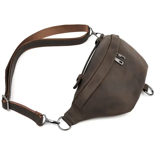 Жіноча шкіряна бананка LIMARY 22х27х10 см sum0028603 - фото 4