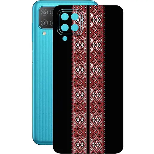 Захисна плівка StatusSKIN для Samsung Galaxy M12 M127 Корпус Вініл Вишиванка 3