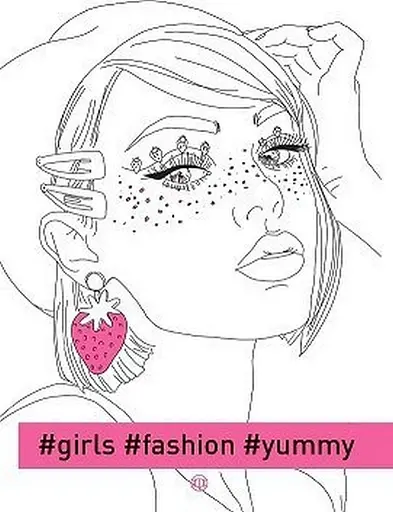 Розмальовка Жорж #girls #fashion #yummy