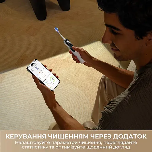 Електрична зубна щітка Mova Fresh 20 Sensus-Black - фото 15