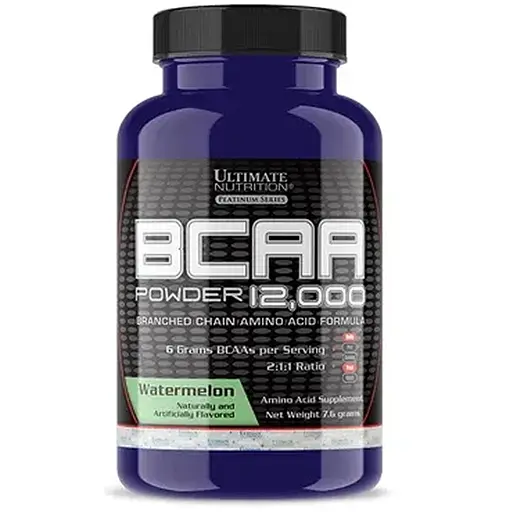 Амінокислота BCAA Ultimate Nutrition BCAA 12 000 Powder, 7.6 грам - Кавун - фото 1
