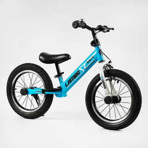 Велобіг Corso Lambo, рама, гальмо, колеса 14’’, дзвоник, LB-14802