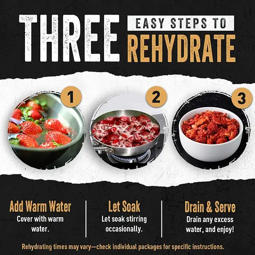 Набор сублимированных фруктов и овощей с длительным сроком хранения 25 лет Ready Hour, 56 порций в ведре (101236) - фото 7