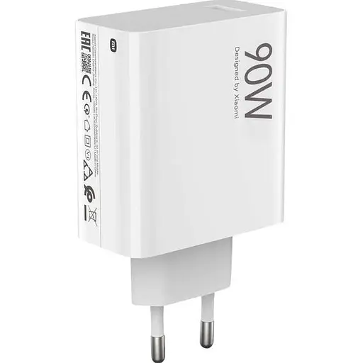 Сетевое зарядное устройство Xiaomi HyperCharge 90W + Cable USB-A - USB-C White (BHR07ZBEU) [138151] - фото 2