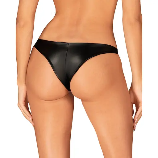 Трусики Obsessive Viranes XL/2XL чорний - фото 4