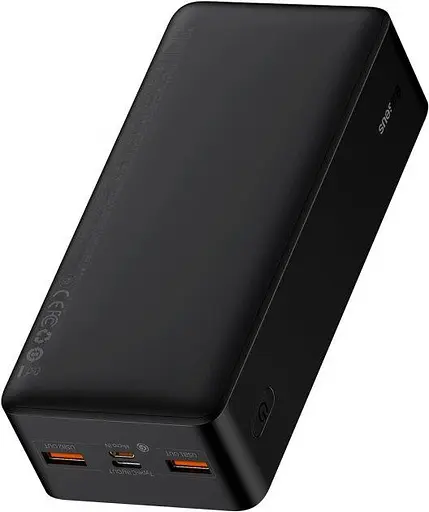 Зовнішній зарядний пристрій Baseus Bidow Digital Display 30 000mAh 20W PPDML-N01 Чорний - фото 3