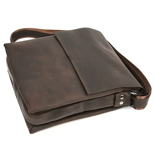 Мужская сумка через плечо на три отделения большая LIMARY 26х22х10 см sum0028318 - фото 6