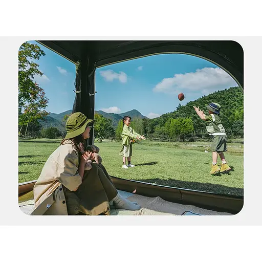 Намет Naturehike Ango CNK2550WS010 S тримісний автоматичний сірий - фото 4