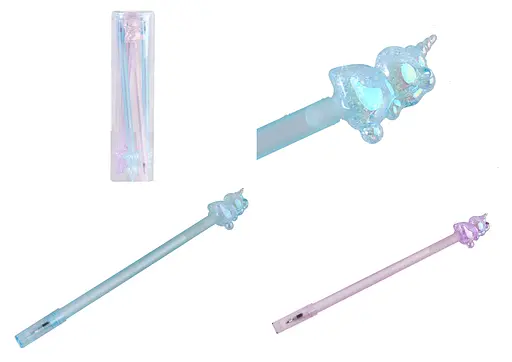 Ручка кулькова-масляна Єдиноріг, 6 шт., 2081-2 - фото 2