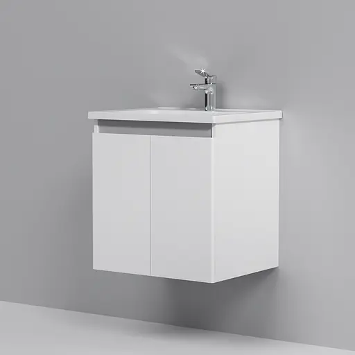 Тумба підвісна AM.PM X - Joy 55 см з умивальником M85-FHX0551-WC0551WG38 - фото 4