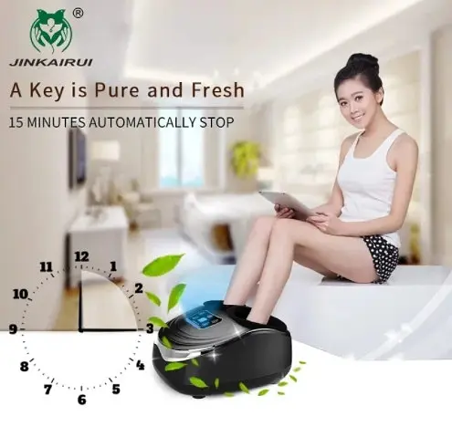 Массажер для ног Jinkairui Z9 (Компрессия Подогрев Вибрация) 3 режима - фото 7