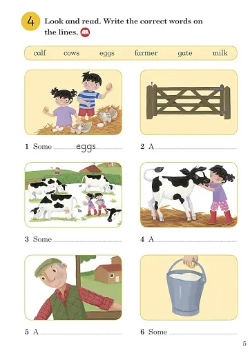 Ladybird Readers 1 Topsy and Tim. Go to the Farm Activity Book - фото 5