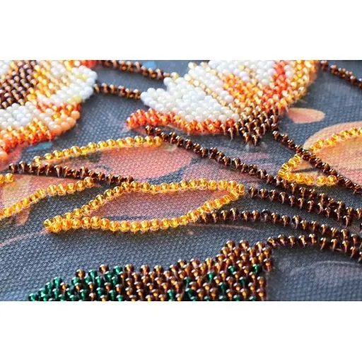 Набір для вишивання бісером "Дарунок сонця" AB-919 на натуральному холсті - фото 2