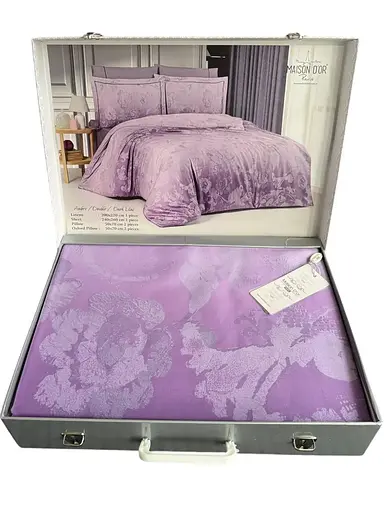 Постельное белье Ambre Dark Lilac Тенсел Maison D'or pbe0052197 - фото 1