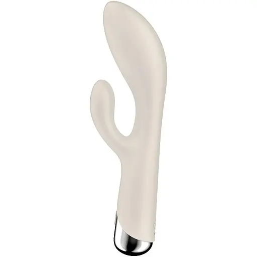 Вібратор-кролик Satisfyer Spinning Rabbit 1 Beige