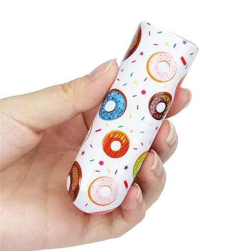 Вібратор для клітора Lovetoy Donut Massager 8.5 см (білий) - фото 9