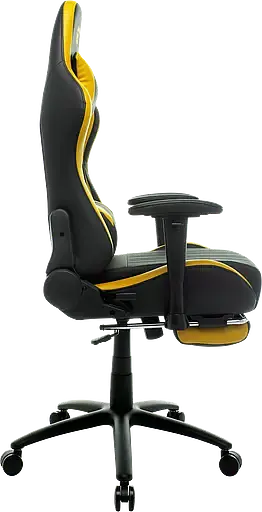 Геймерское кресло GT Racer черное с желтым (X-2534-F Black/Yellow) - фото 4