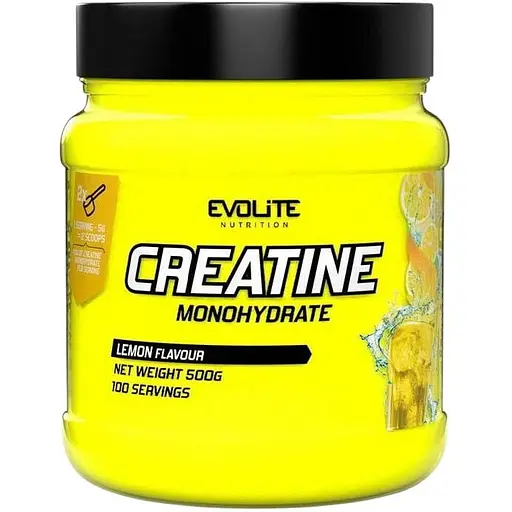 Креатин Evolite Nutrition Creatine Monohydrate 500 г lemon
