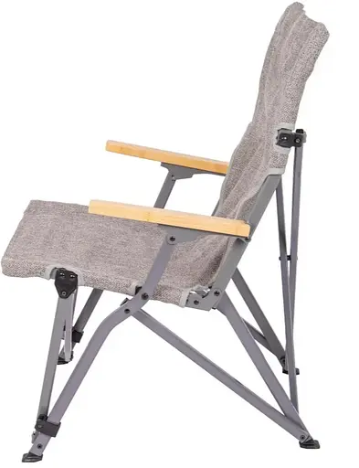 Крісло розкладне Bo-Camp Chelsea Grey (1204810) (DAS303258) - фото 4