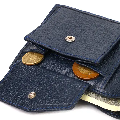 Мужской кожаный кошелек Canpellini 11.5х9.5х2 см acs0025680 - фото 5