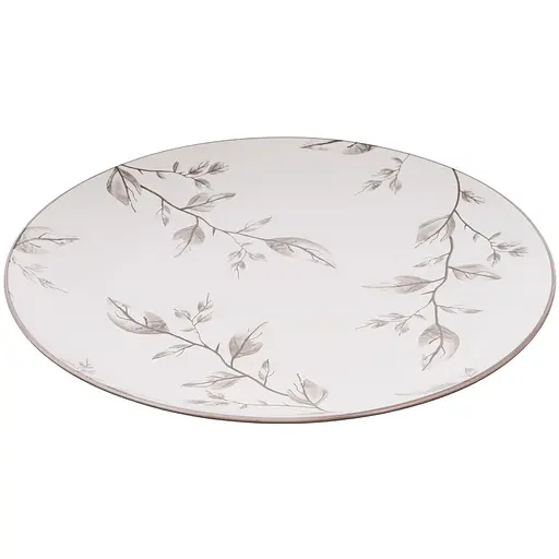 Тарілка десертна Ardesto Asti 19.4 см біло-бежева (AR1419AB) - фото 2