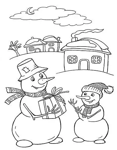 Велика книга розмальовок : Зимові свята - фото 7