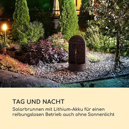 Сонячний декоративний фонтан Blumfeldt Blumquell (10035542) - фото 8