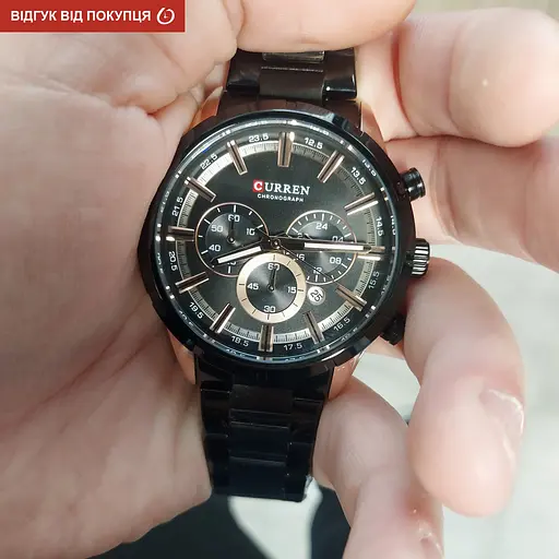 Годинник Curren Wild Black - фото 5