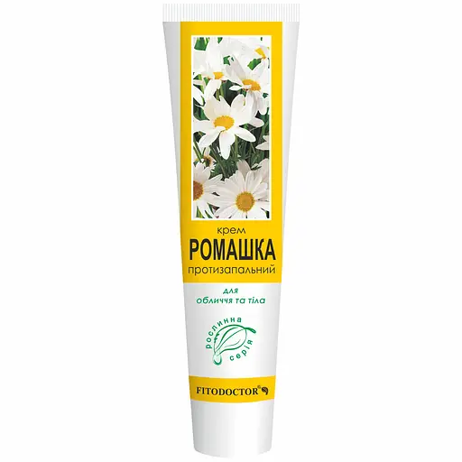 Крем противовоспалительный Fitodoctor Ромашка для лица и тела 44 г
