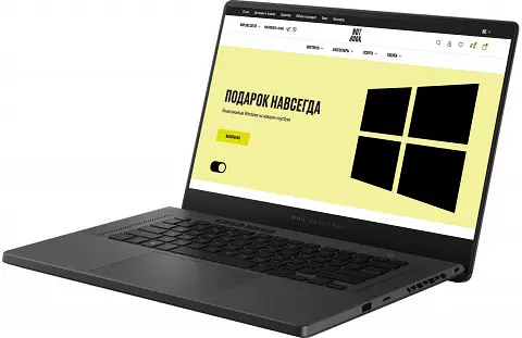 Ноутбук Asus ROG Zephyrus G15 GA503QM (GA503QM-BS94Q) Black - фото 3