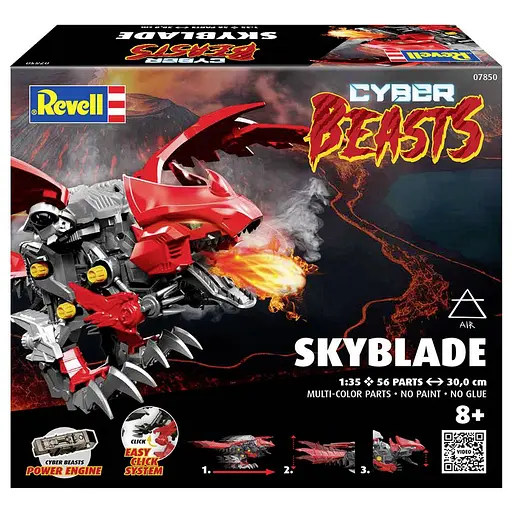 Интерактивный конструктор КиберЗвери "Небесный Клинок" Revell 07850 - фото 6