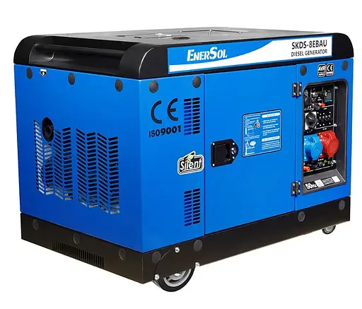 Генератор дизельний EnerSol 7.5/8 кВт SKDS-8EBAU - фото 4