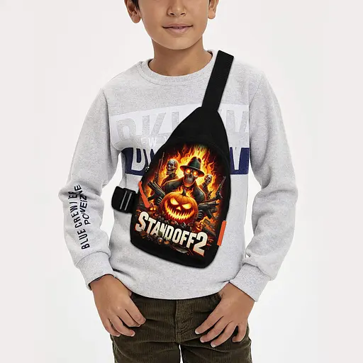 Сумка через плече дитяча Standoff 2 29х17 см сумка слінг для хлопчика (02017)