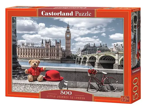 Кастор пазлы 500 Маленькое путешествие в Лондон 47*33 B-53315