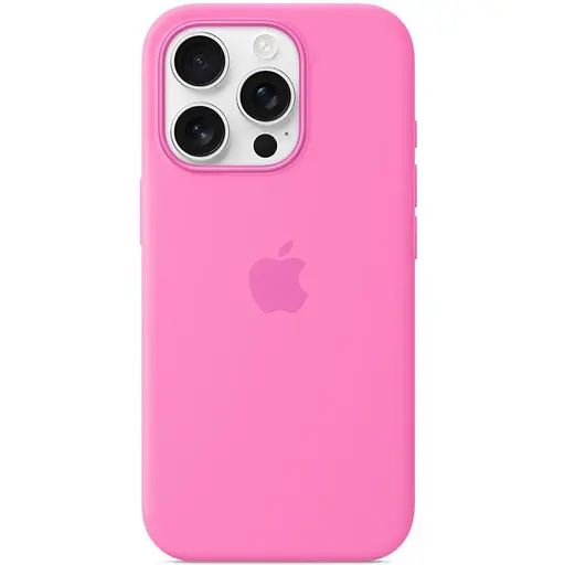 Чохол Epik Silicone case AAA with Magsafe and Animation button для Apple iPhone 16 Pro 6.3 Peony - фото 4