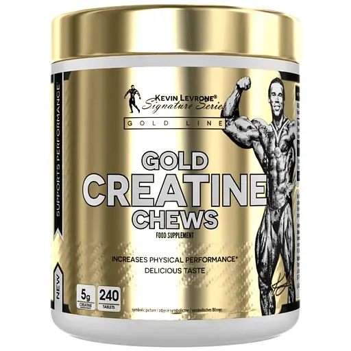 Креатин Gold Creatine Chews, 240 жувальних таблеток Екзотик Kevin Levrone 000308820