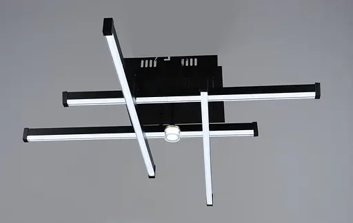 Люстра світлодіодна акрилова у вітальню Sirius YH1314/4+1