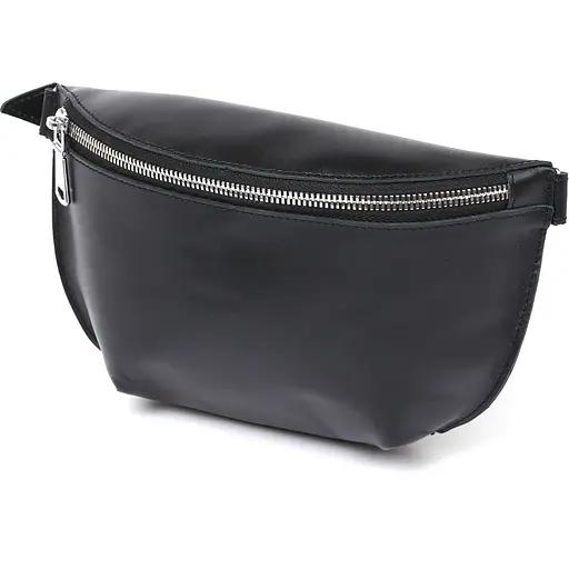 Шкіряна жіноча сумка бананка Shvigel 23х13х5 см sum0020169 - фото 1