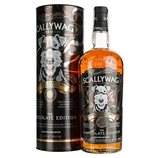 Віскі Scallywag Speyside Blend Chocolate Edition 48% 0.7 л в подарунковій упаковці