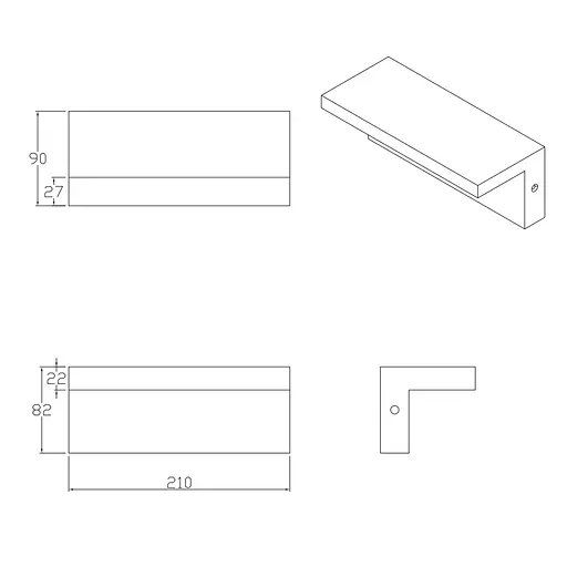 Вуличний світильник Goldlux 324047 Tesa Led 1x10W 4000K 1100Lm IP54 BK - фото 3