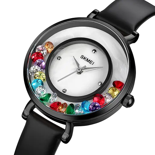 Наручний годинник жіночий 2041BK Black Skmei acs0030367 - фото 2